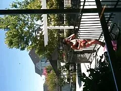 Desnudo nudista ritual video cojiendo casero de agua.